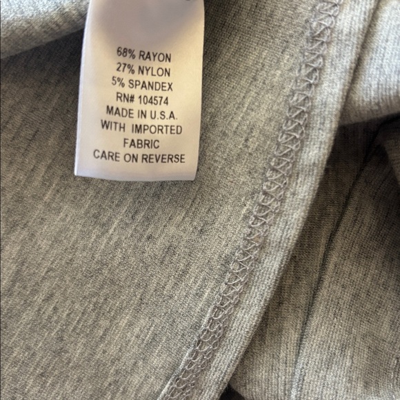 The Vanity Room Gray Sleeveless Mini Dress - Picture 4 of 4